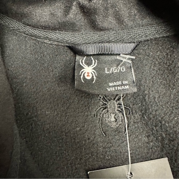 Spyder Men's Mendoza Casual Full Zip Jacket Polar/L, NWT - Picture 6 of 9